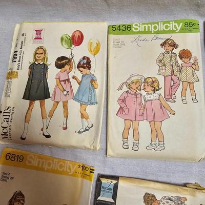 Vintage Children's Sewing Patterns (BO-JS)