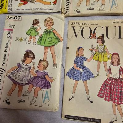 Vintage Children's Sewing Patterns (BO-JS)
