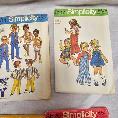 Vintage Children's Sewing Patterns (BO-JS)
