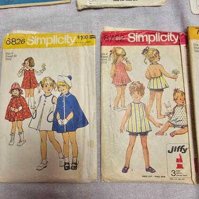 Vintage Children's Sewing Patterns (BO-JS)