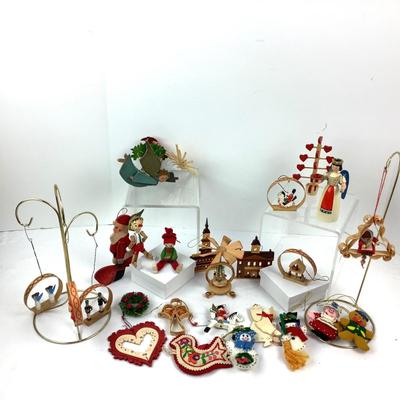 222 Vintage Wooden Dutch & German Ornaments