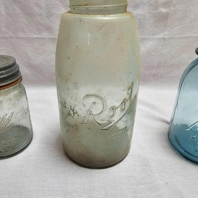 Vintage Butter Molds & Mason Jars (BG-JS)