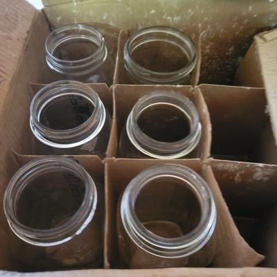 Ball and Atlas Quart Canning Jars and Bands (BG-DW)
