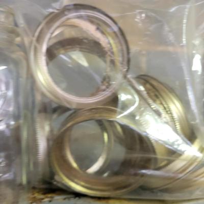 Ball and Atlas Quart Canning Jars and Bands (BG-DW)