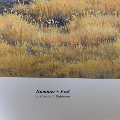 Summer's End Art Print by Connie J Robinson