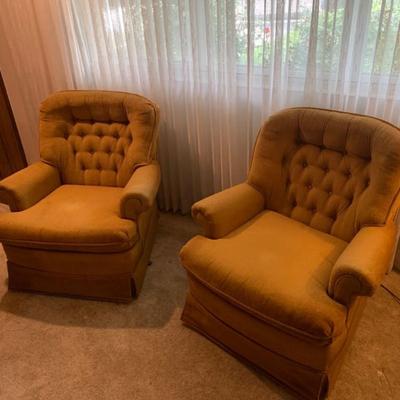 Pair of Swivel Chairs