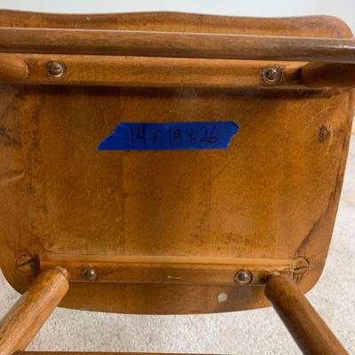 Antique Wood Rocking Chair