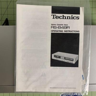 Technics Cassette Player