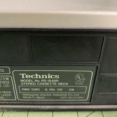 Technics Cassette Player