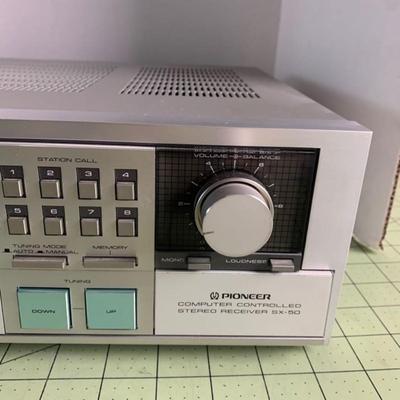 Pioneer Stereo Receiver SX-50 with Antenna