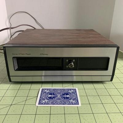 JCPenney Stereo 8 Track Player