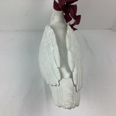 223 Gladys Boalt Handmade Soft Sculpture of a White Swan Dated 1981