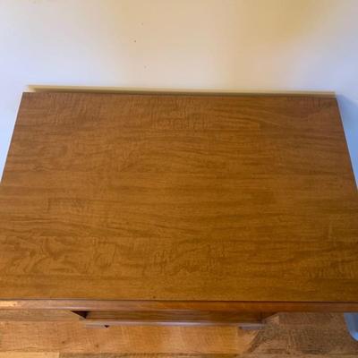 Wood Side Table Shelves