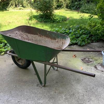 Green Wheelbarrow