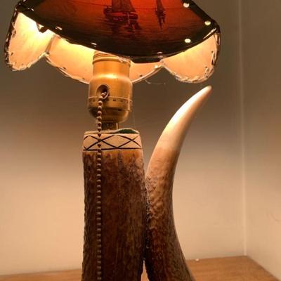 Wyoming Antler Table Lamp