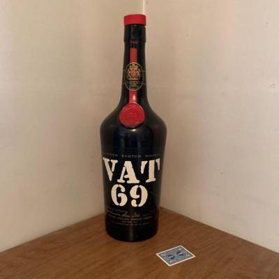 Oversized Whiskey Bottle 