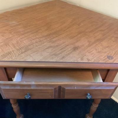 Wood Corner Desk