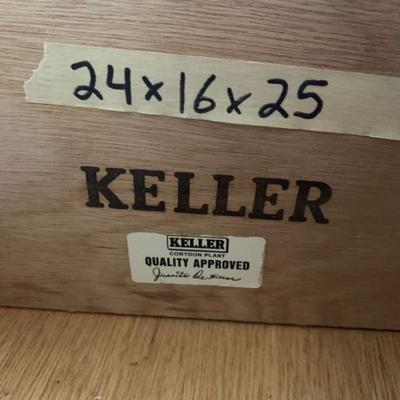 Wood Keller Night Stand with Drawers