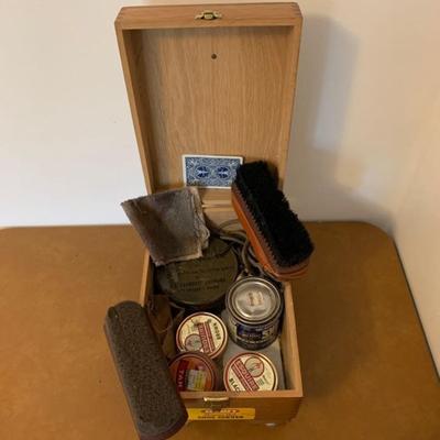 Shoe Shine Box Kit