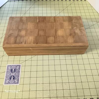 Wooden Chess Set with Chess Books