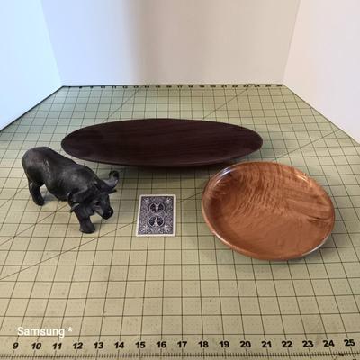 Wooden Trays and Bull