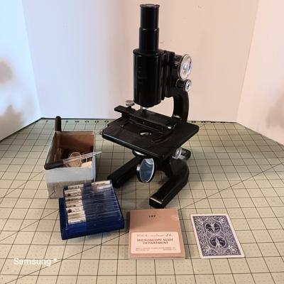 Microscope with Slides