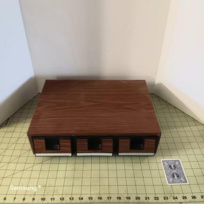 Cassette Tapes with Cassette Storage Drawers