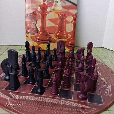 Fish Chess Set with Book