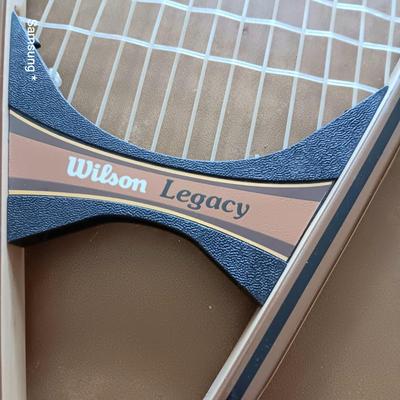 Wilson Legacy Racket with Case and Tennis Balls