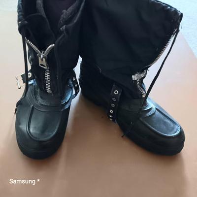 Vintage Steel Shank Men's Winter Boots - Size 9