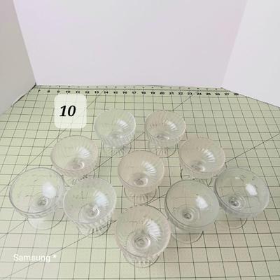 Mid-Century Sundae Dishes