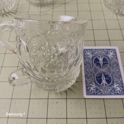 Punchbowl and Cup Set