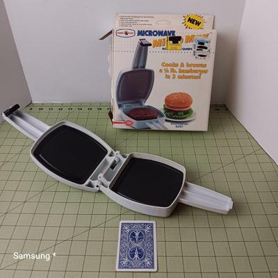 MicroMax - Microwave Hamburger/Sandwich Grill
