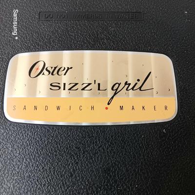 Oster Sizz'l Gril Sandwich Maker