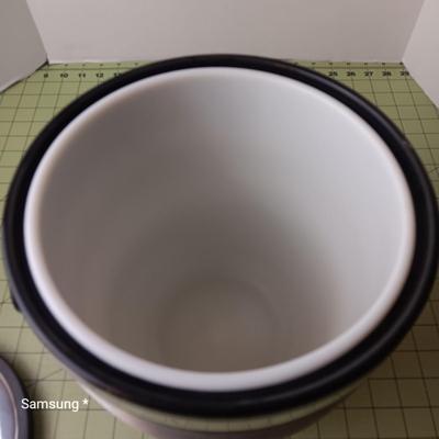 Vintage Kromex Brushed Aluminum Ice Bucket