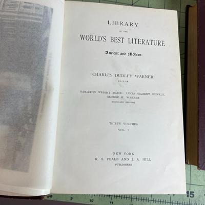 Library of the World's Best Literature 