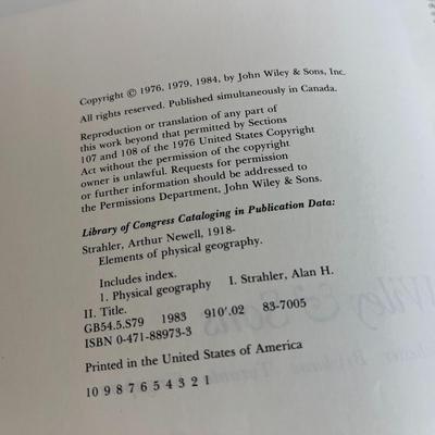 Geography Books