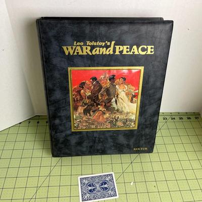 Leo Tolstoy's War and Peace 4-set Tapes