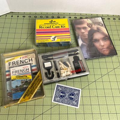 Record and Cassette Care Bundle + The Carpenters DVD sealed