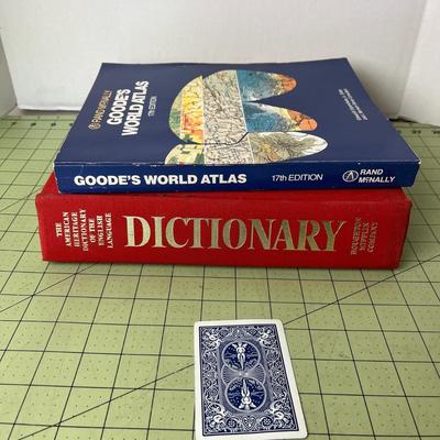 Atlas and Dictionary Books