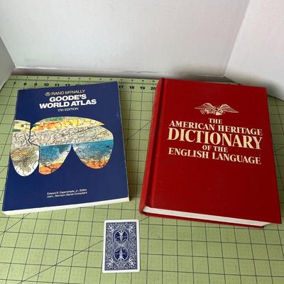 Atlas and Dictionary Books