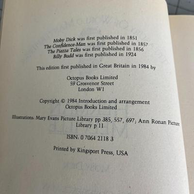 Herman Melville Book 