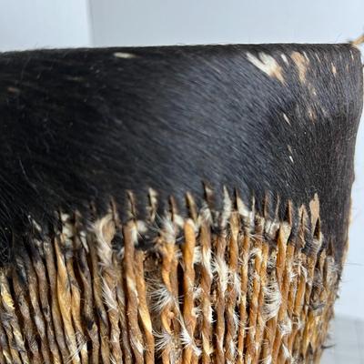 Animal Skin Hide Standing Drum