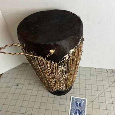 Animal Skin Hide Standing Drum