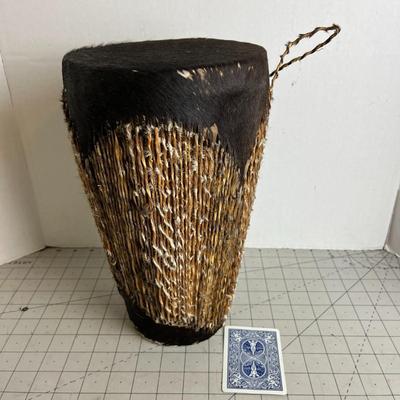Animal Skin Hide Standing Drum