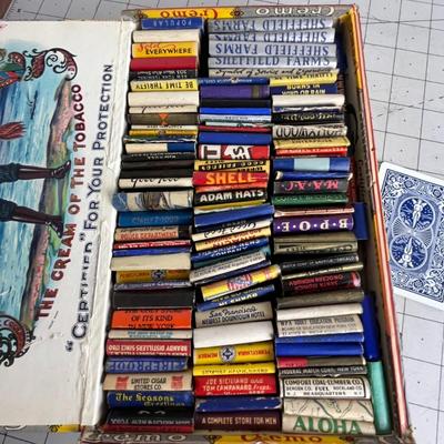 Cremo Tobacco Box with Matchbook Collection