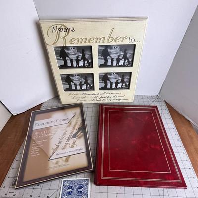 Photo Frame and Album Bundle