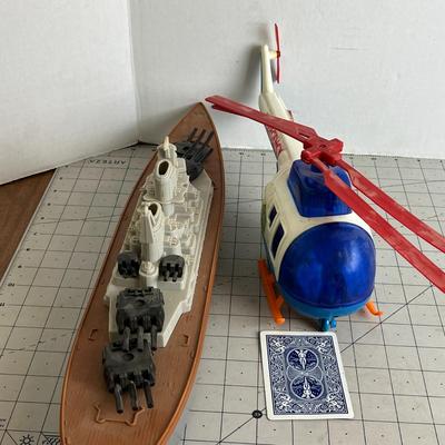 Ship and Helicopter 