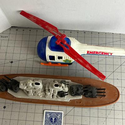 Ship and Helicopter 
