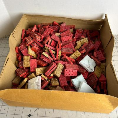 Vintage Wood American Bricks 
